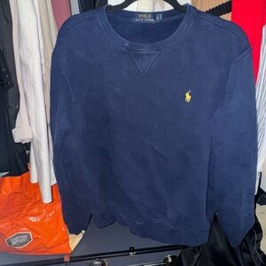 Ralph Lauren Navy Blue Crewneck Polo